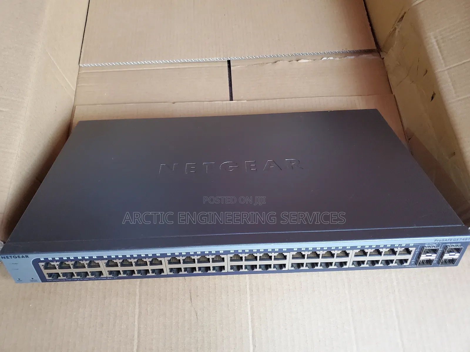 Prosafe Netgear Gs748t V5 Managed Gigabit Smart Switch