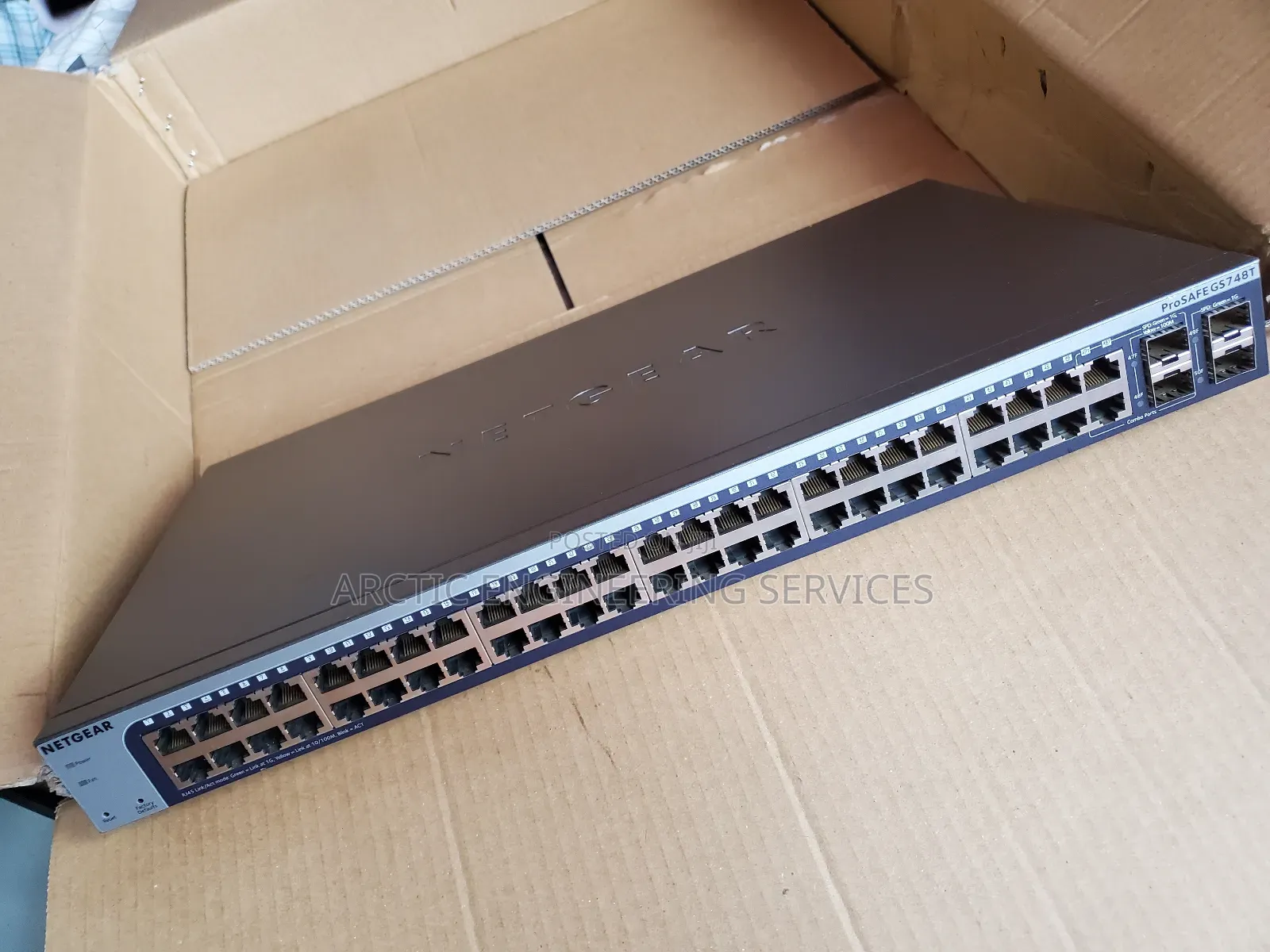 Prosafe Netgear Gs748t V5 Managed Gigabit Smart Switch