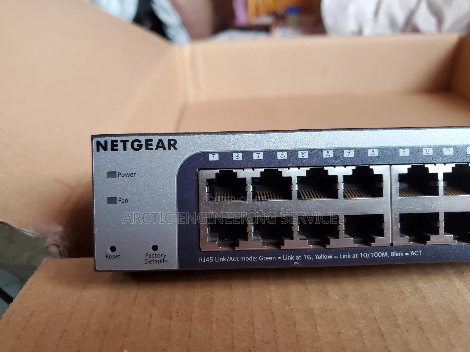 Prosafe Netgear Gs748t V5 Managed Gigabit Smart Switch