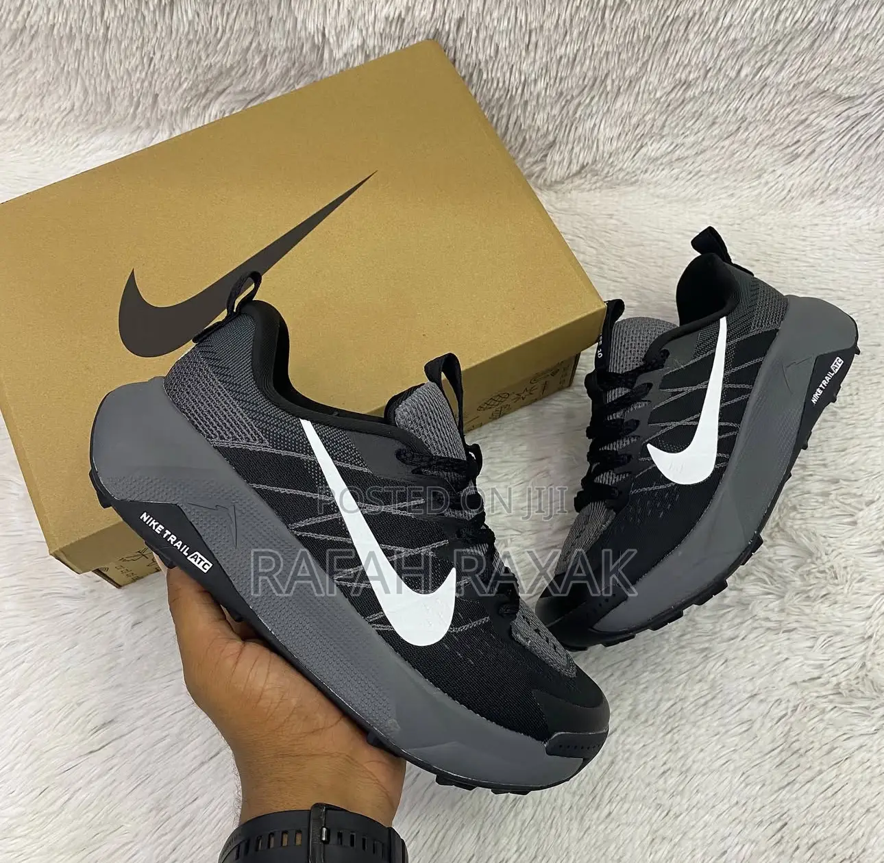Original Men’S Black Nike Trail Atc X Wildhorse Hike Running Sneakers