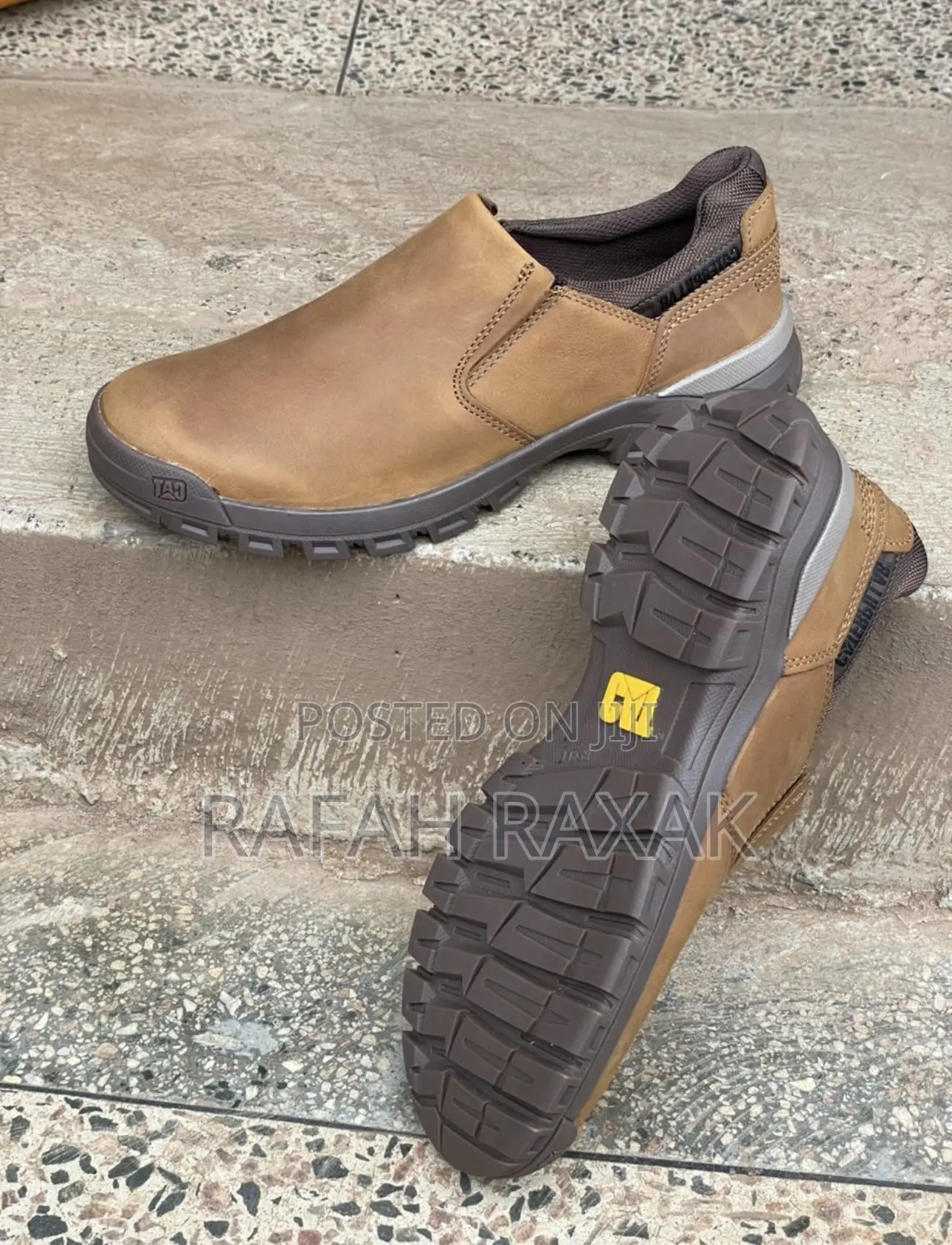 Original Men’S Cat Slip-on Casual Leather Shoes