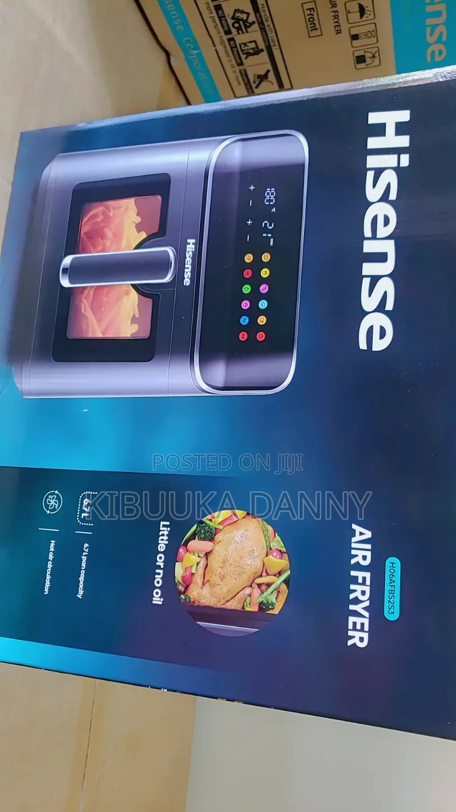 Hisence Airfryer 6.7l