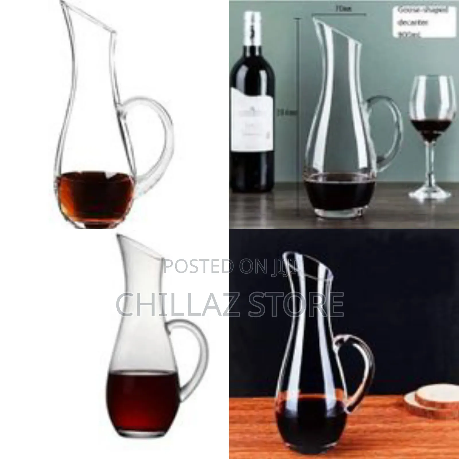 1000ml Glass Wine Decanter.