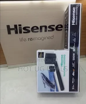 Hisense 5.1 Ch 580w Soundbar / Sound Bar With Dolby Atmos Ax5100q