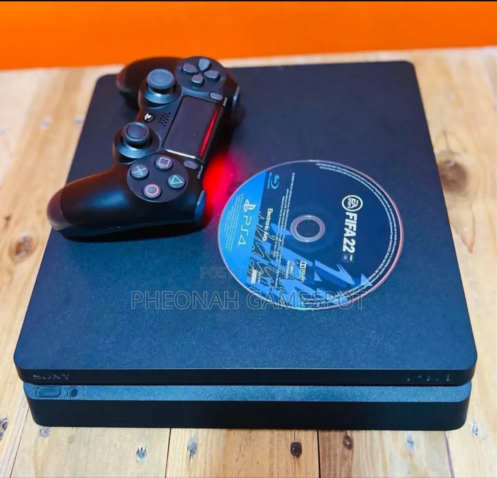 Playstation 4 Slim Console Excellent Condition. Get 12 Games For Free