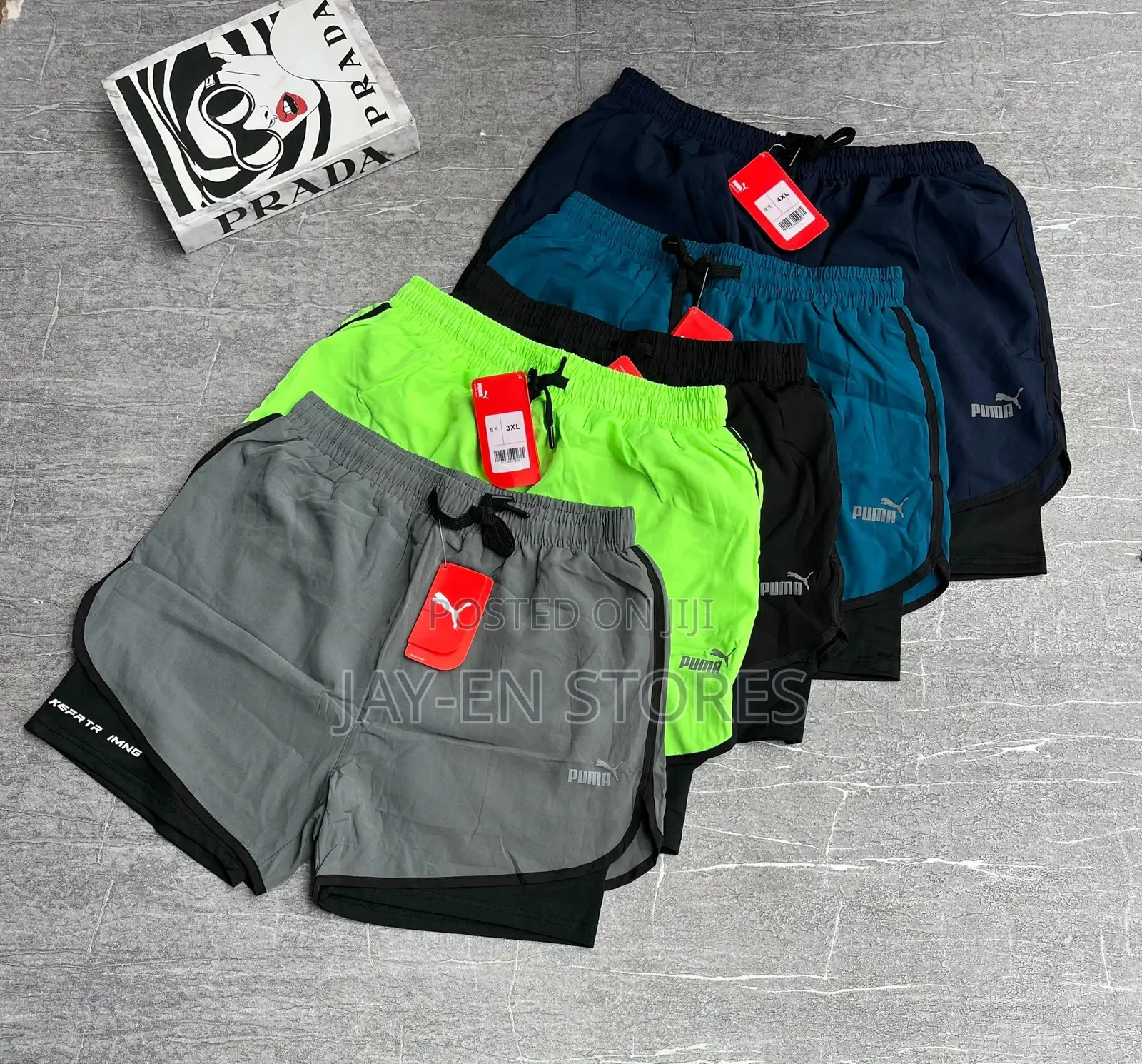 Puma 2 in 1 Gym Shorts