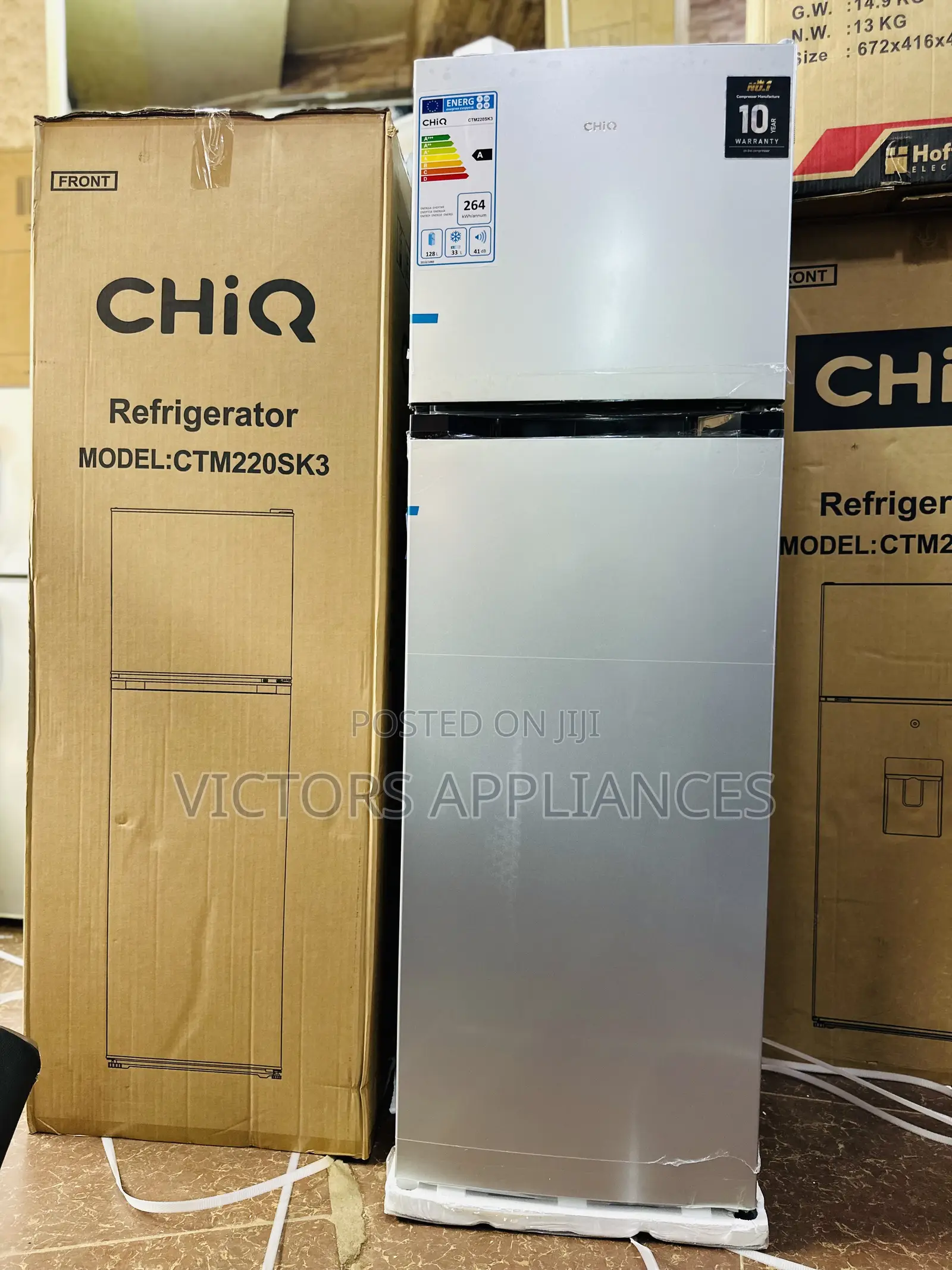 Chiq Refrigerator 220l