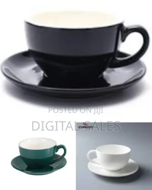 Set of 6 Restaurants and Office Tree Ceramic 350ml Cappuccino Coffee