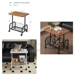 Armrest Side Stand Movable Home Small Coffee Table