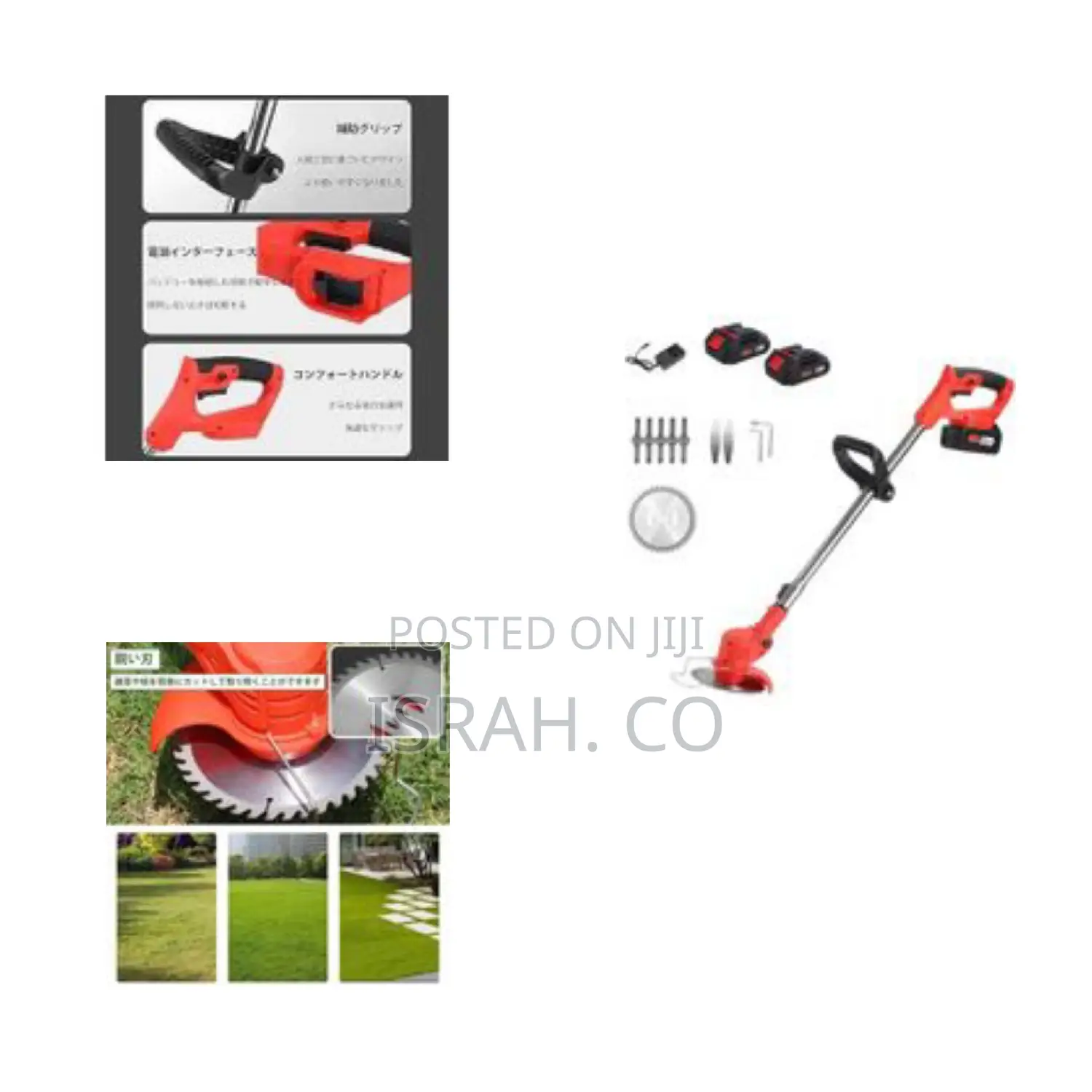 48v 25ah Lithium-Ion Electric Grass Cutter Mower