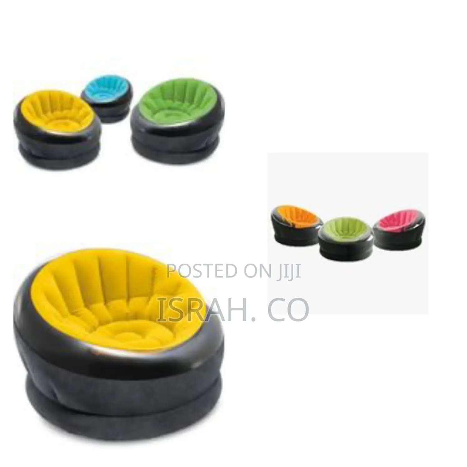 New Intex Flocked Inflatable Sofa Chair