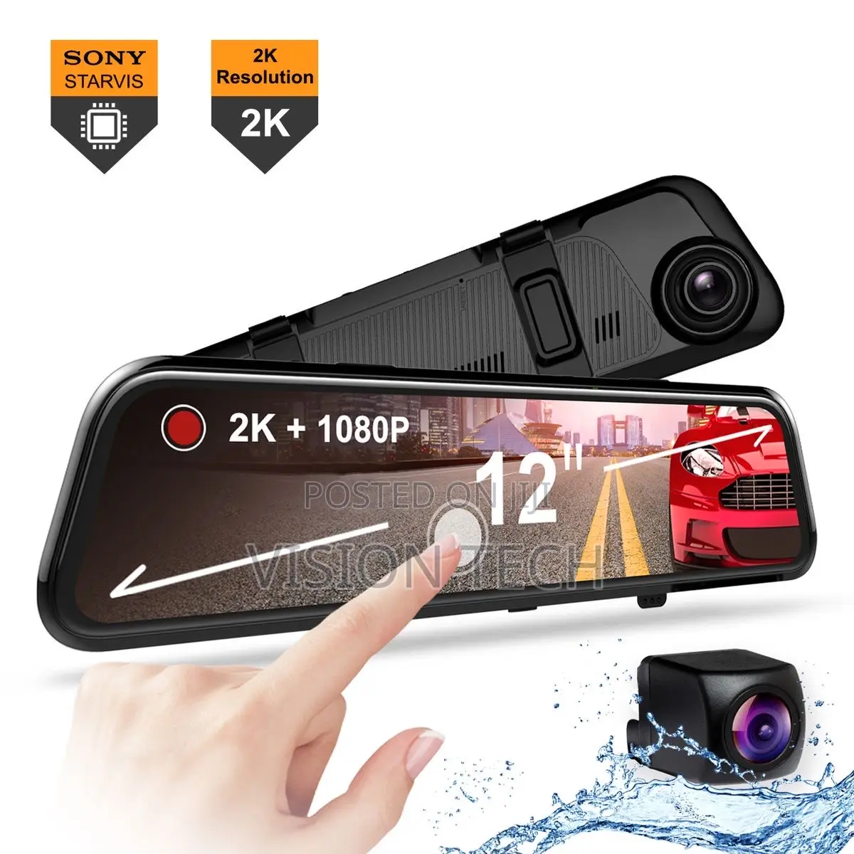 3 Lens Dashcam