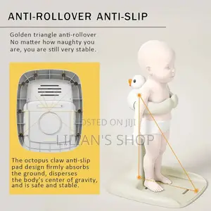 Adjustable Height Baby Shower Stand With Anti-Slip Base