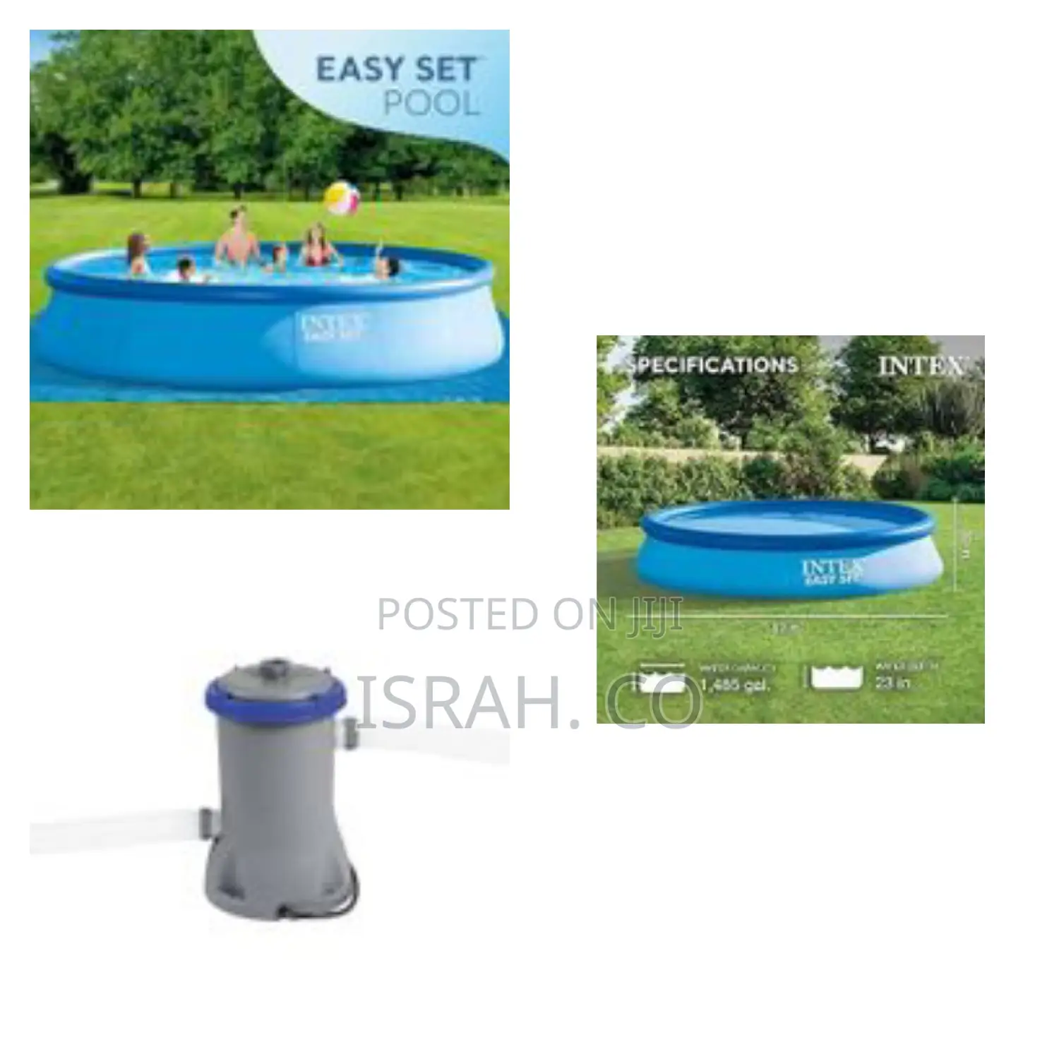Intex Inflatable Swimming Pool Without Filter Pump