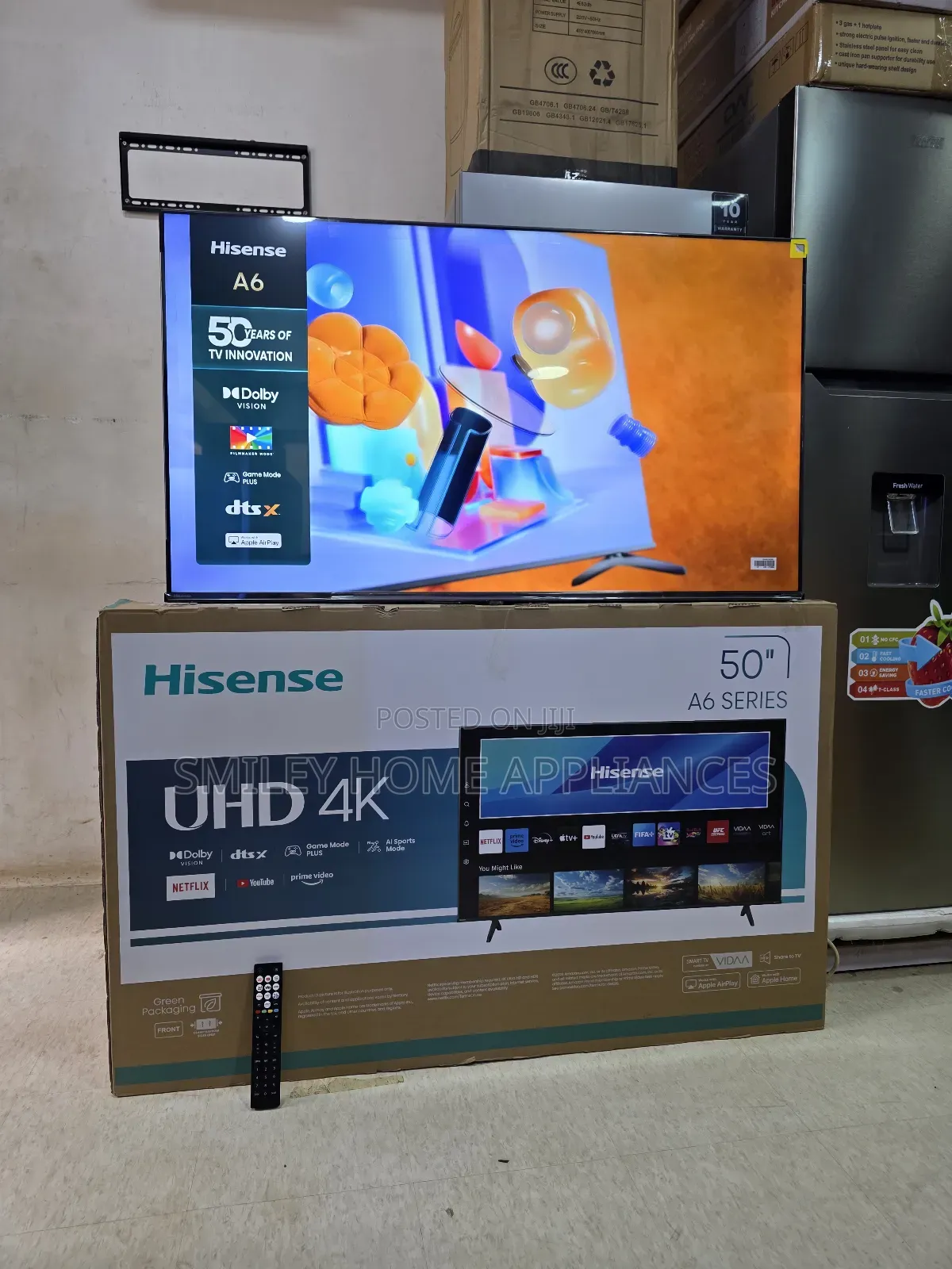Stock Clearance on Hisense 50inches Vidaa Smart Tv Uhd- A6 Series