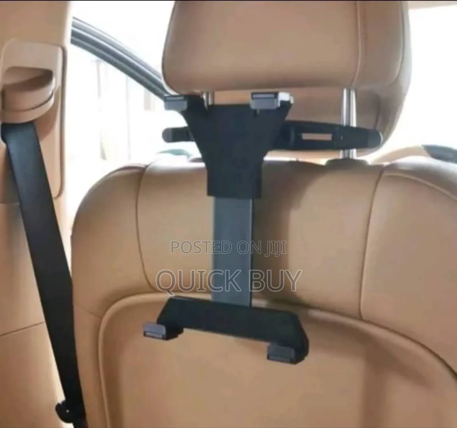 Back Seat Headrest Holder For All Tablets Universal Fits 6" To 12"