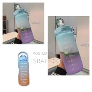 2l Time Marked Fitness Jug Water Bottle
