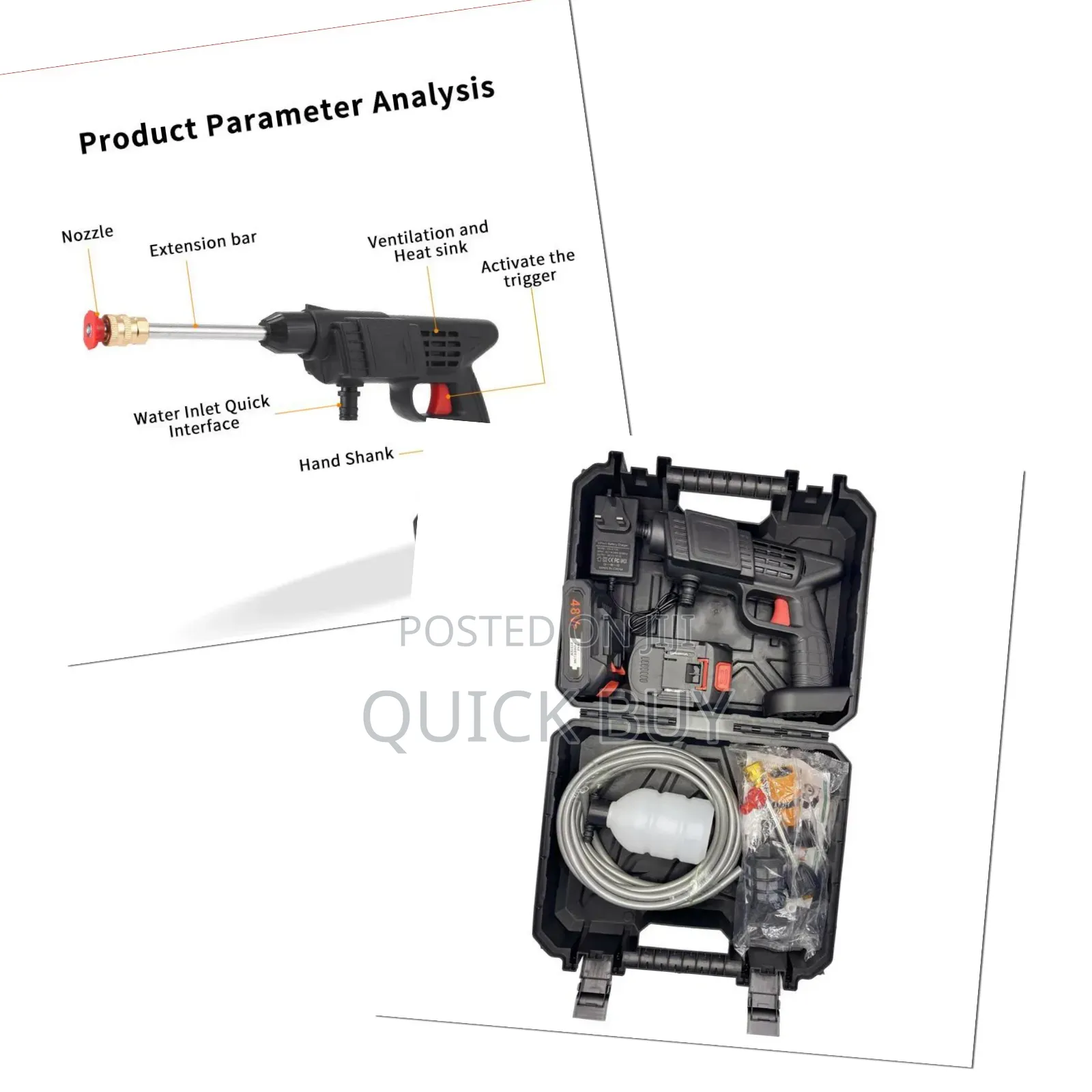 Rechargeable Portable Water Pump