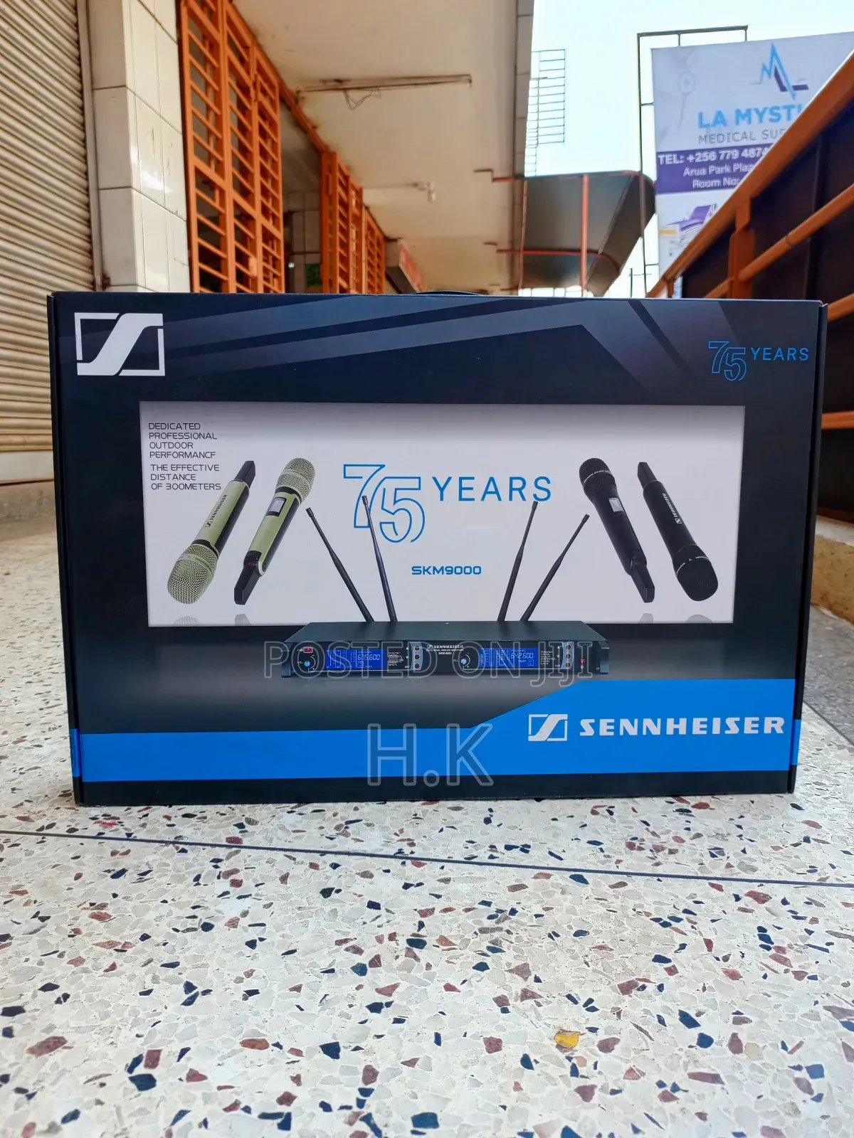 Uhf Professional Wireless Microphone System for Sennheiser Skm9000
