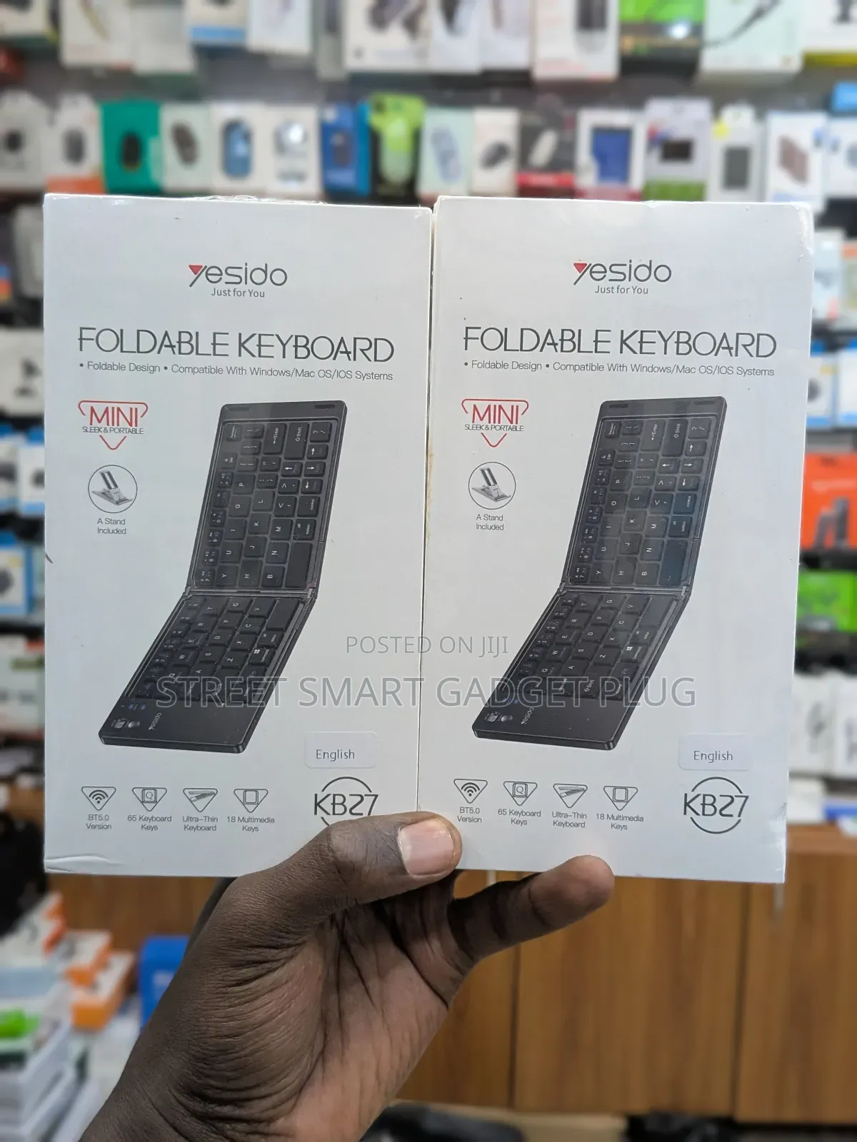 Yesido Foldable Keyboard Mini Edition With Bluetooth