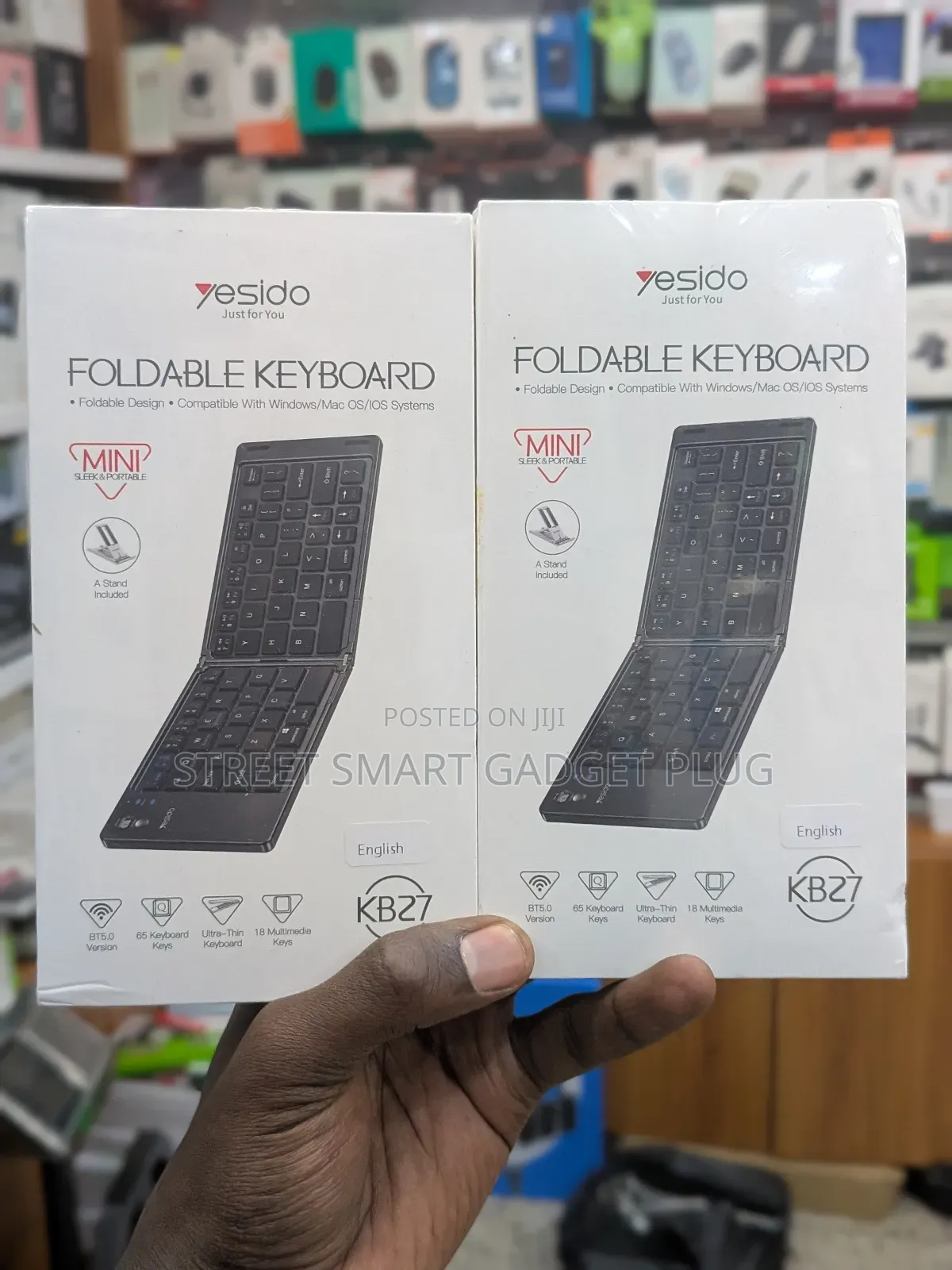 Yesido Foldable Keyboard Mini Edition With Bluetooth