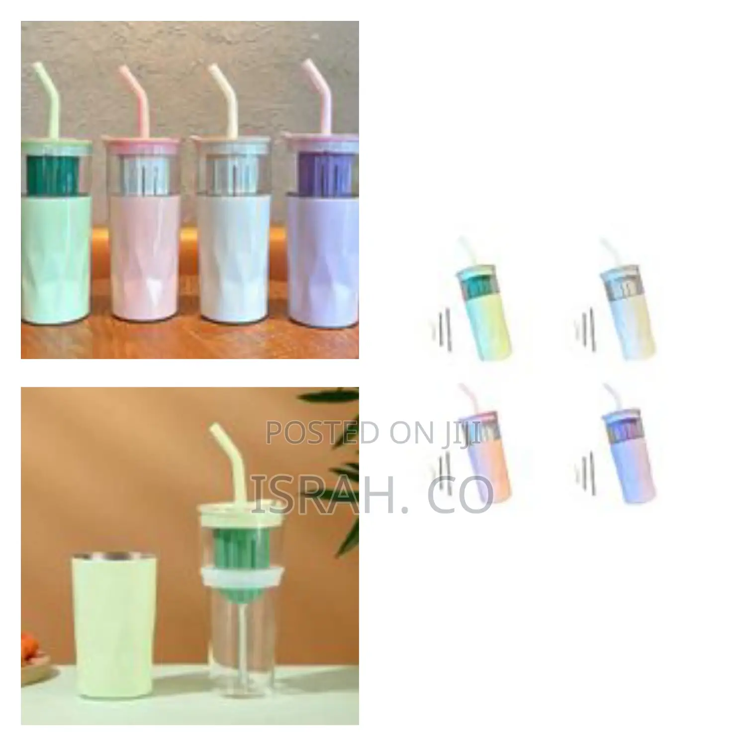 Cup With Glass Liner,Stainless Steel Convenient Coffee Cup