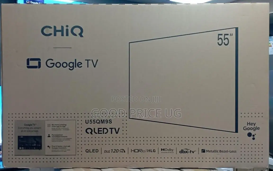 Chiq U55m9c 55" Google Tv - DBX-Tv Dolby Atmos