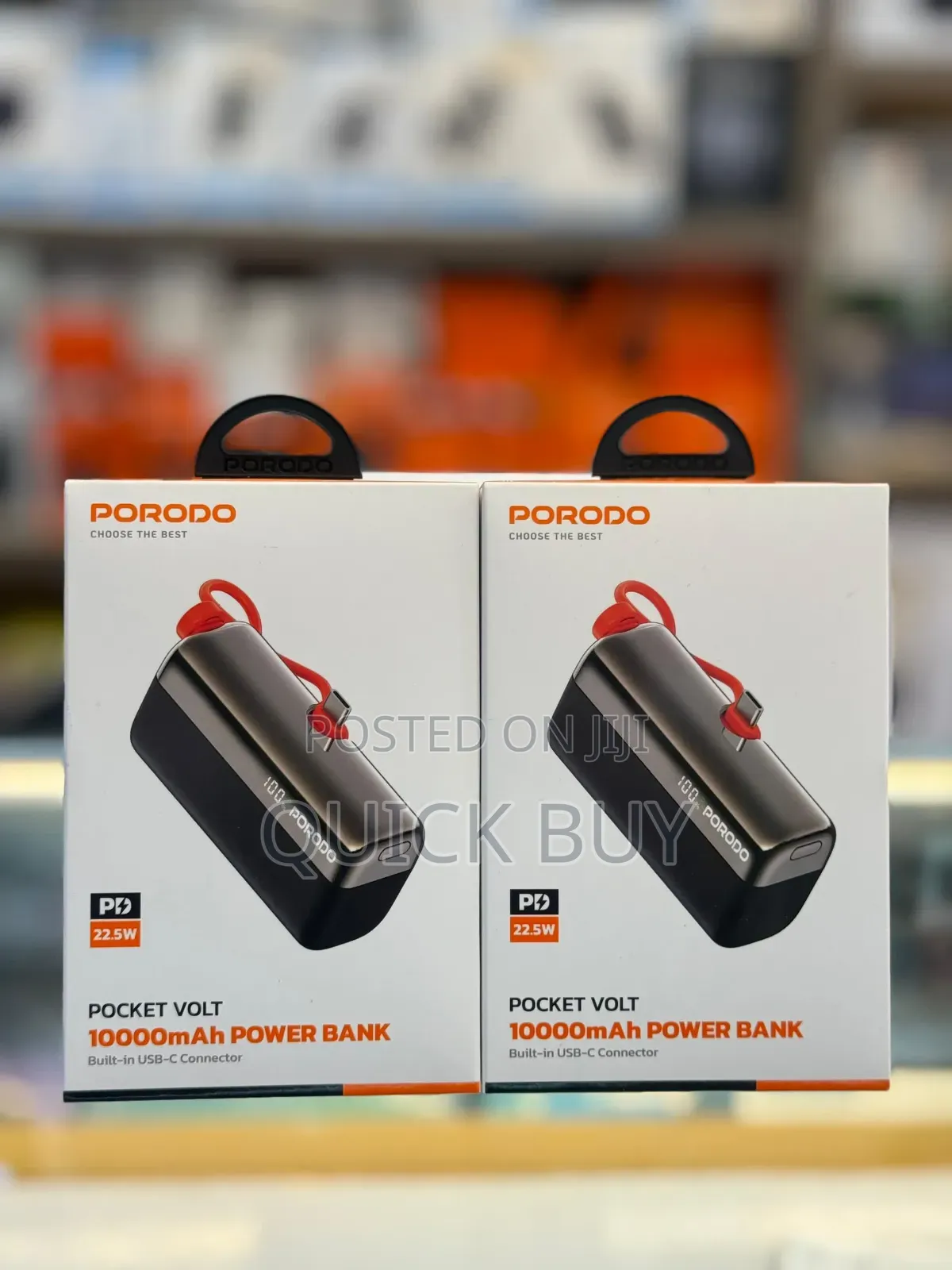 Porodo Pocket Volt 10000mah Nano Power Bank