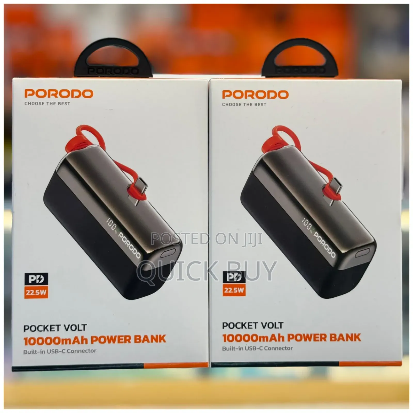 Porodo Pocket Volt 10000mah Nano Power Bank