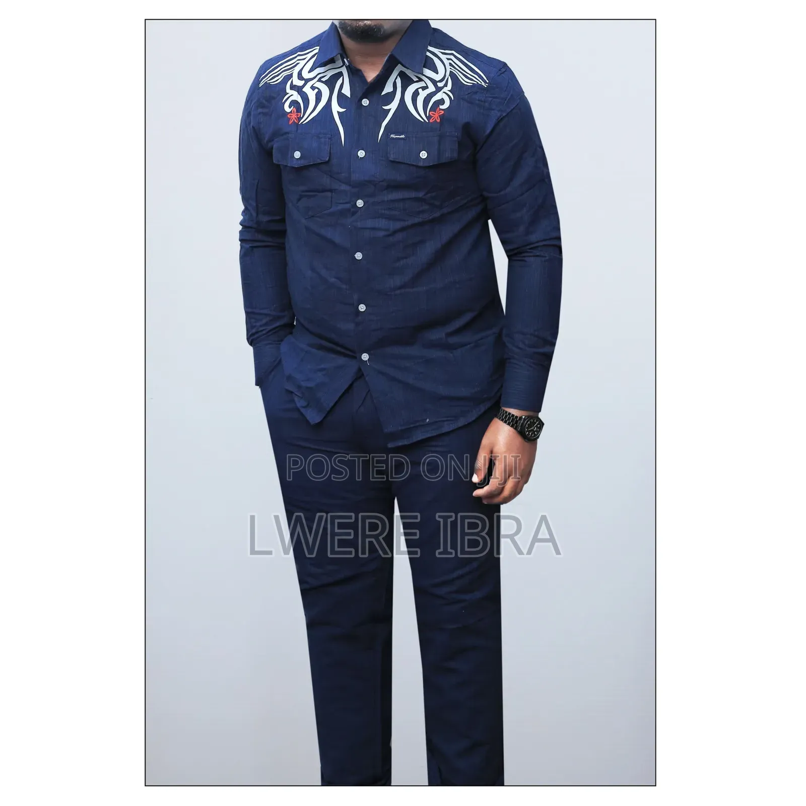 Navy Blue Two Pieces for Men
