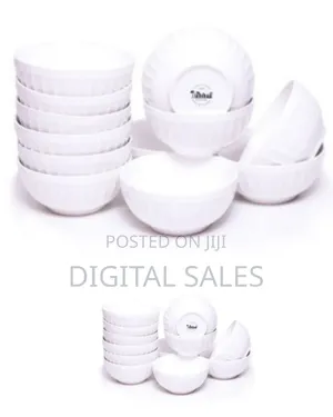 Other 12 Pieces of Soup Bowls- White