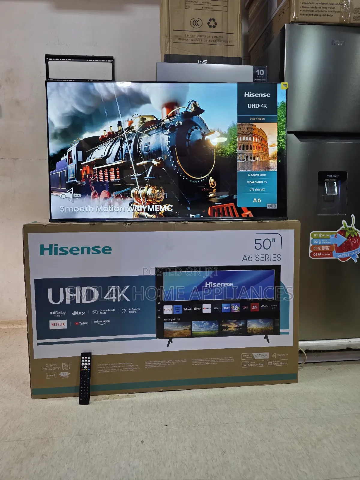Beeyi Powa Sales on Hisense 50inches Vidaa Smart Tv With Dolby Atmos