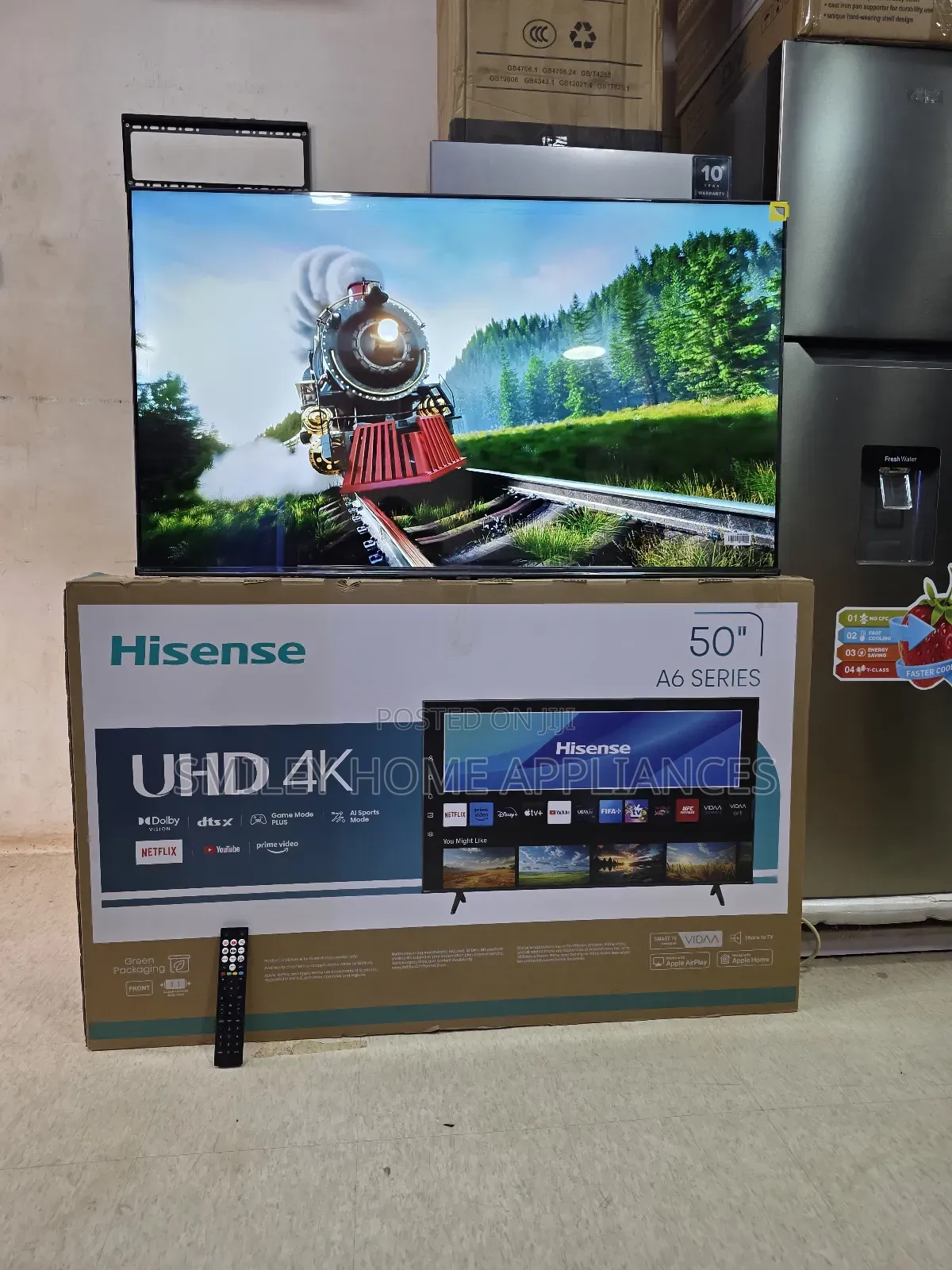 Beeyi Powa Sales on Hisense 50inches Vidaa Smart Tv With Dolby Atmos