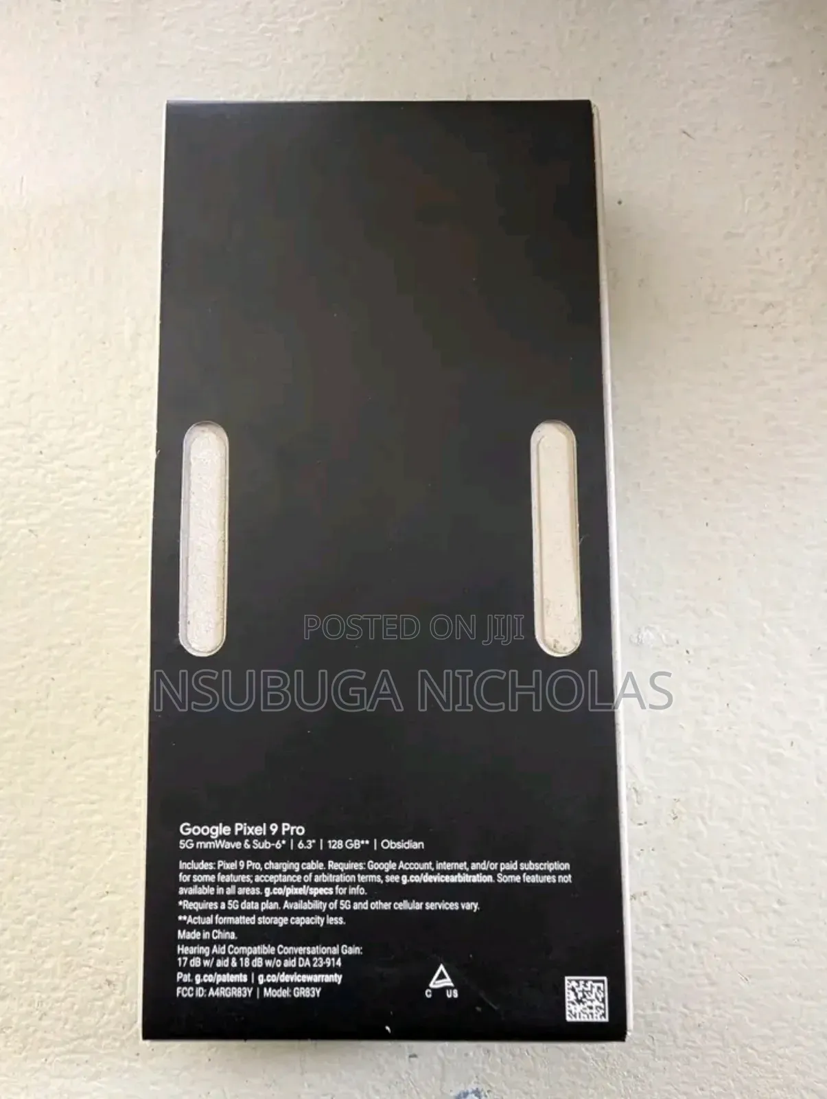 New Google Pixel 9 Pro 256 GB Black