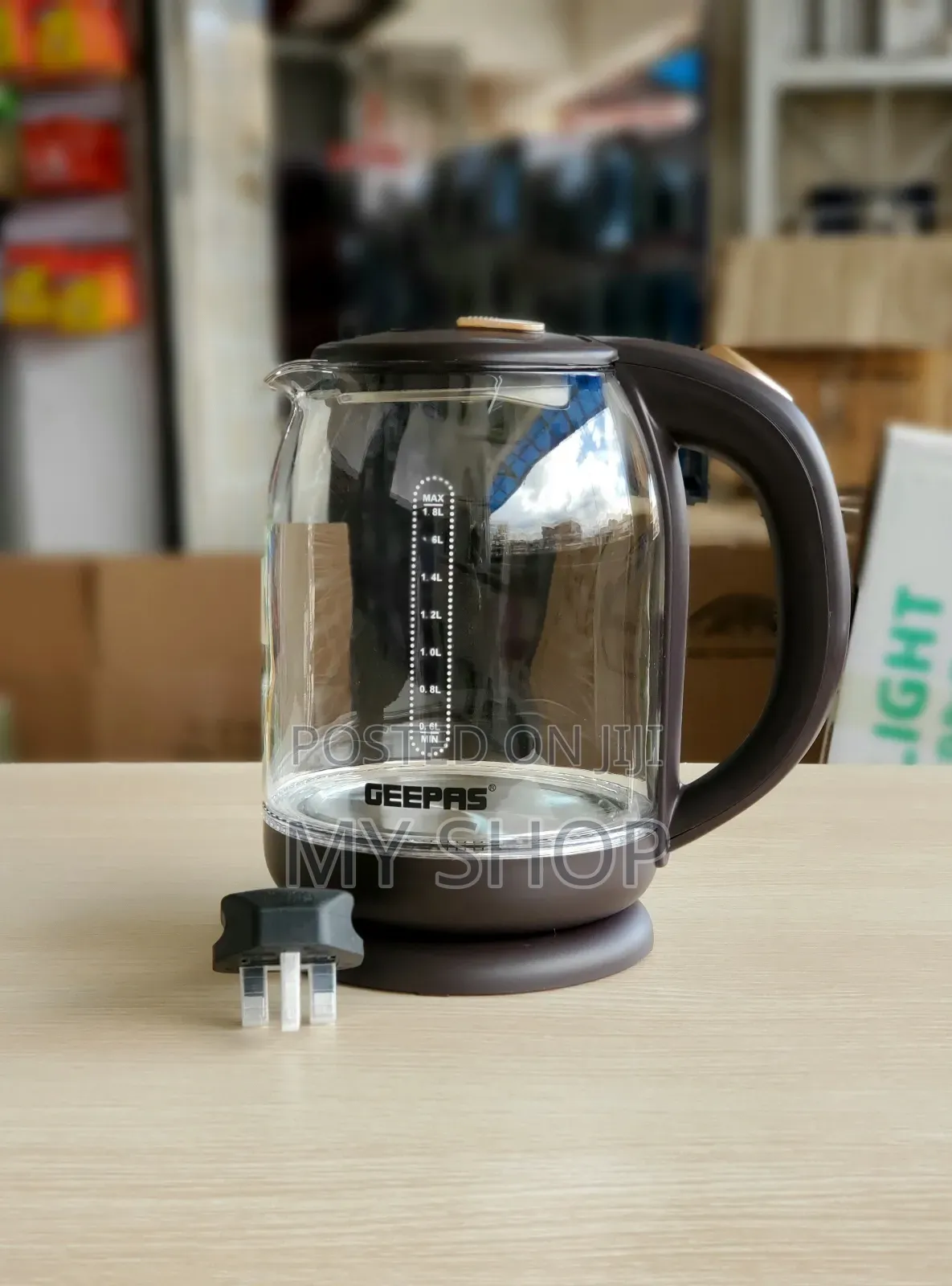 Glass Kettle (Geepas )