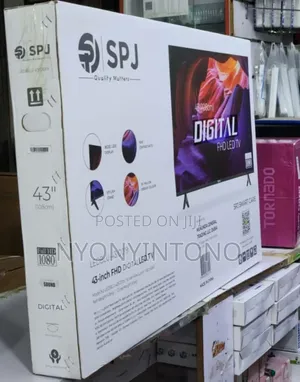 SPJ 43" Digital Full HDTV With Inbuilt Free to Air Recorder