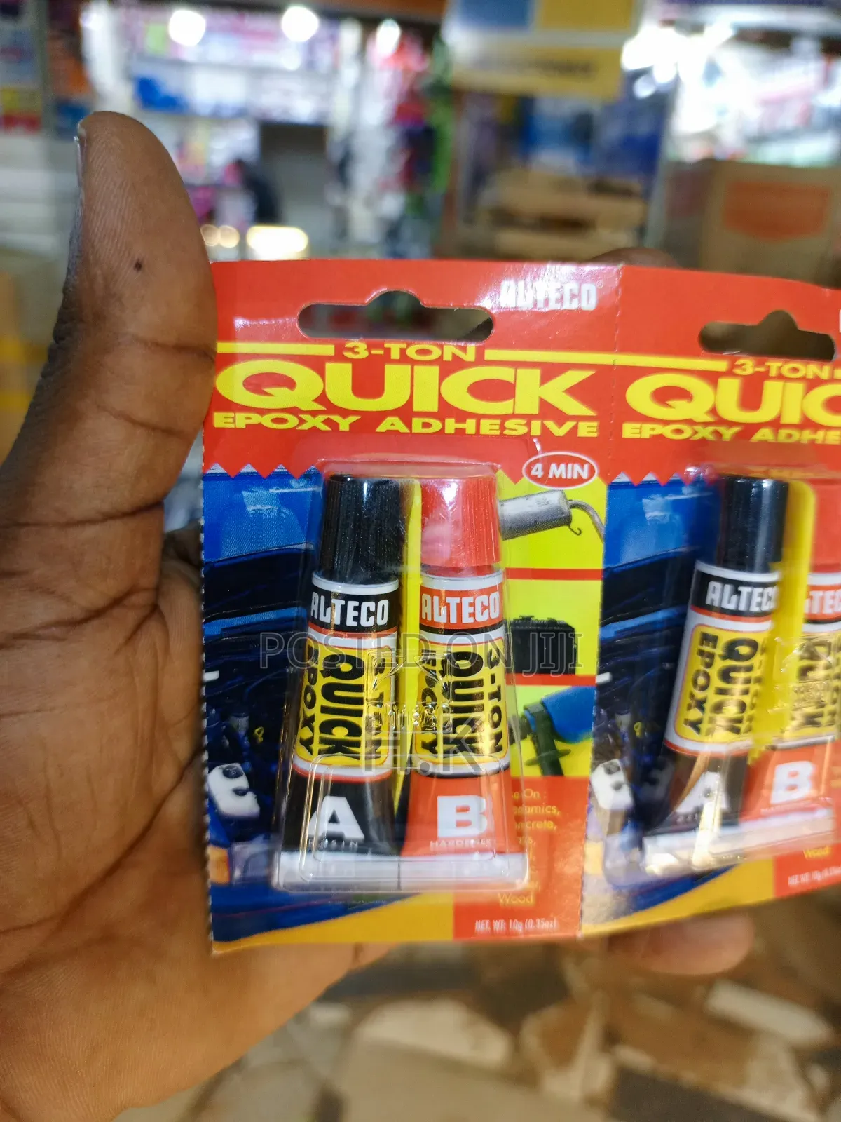 Alteco 3-Ton Quick Epoxy Adhesive.