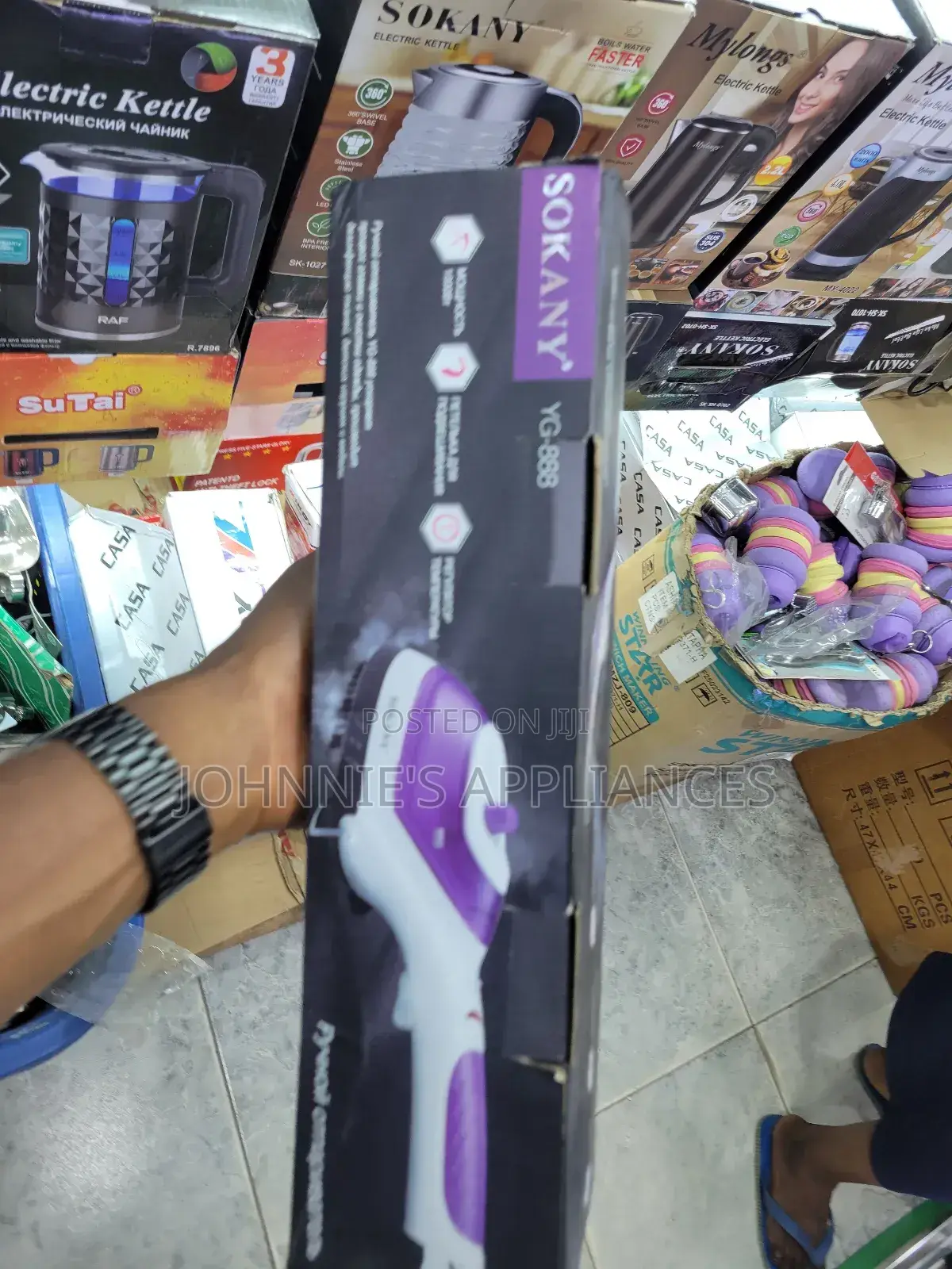Sokany Potable Steam Iron
