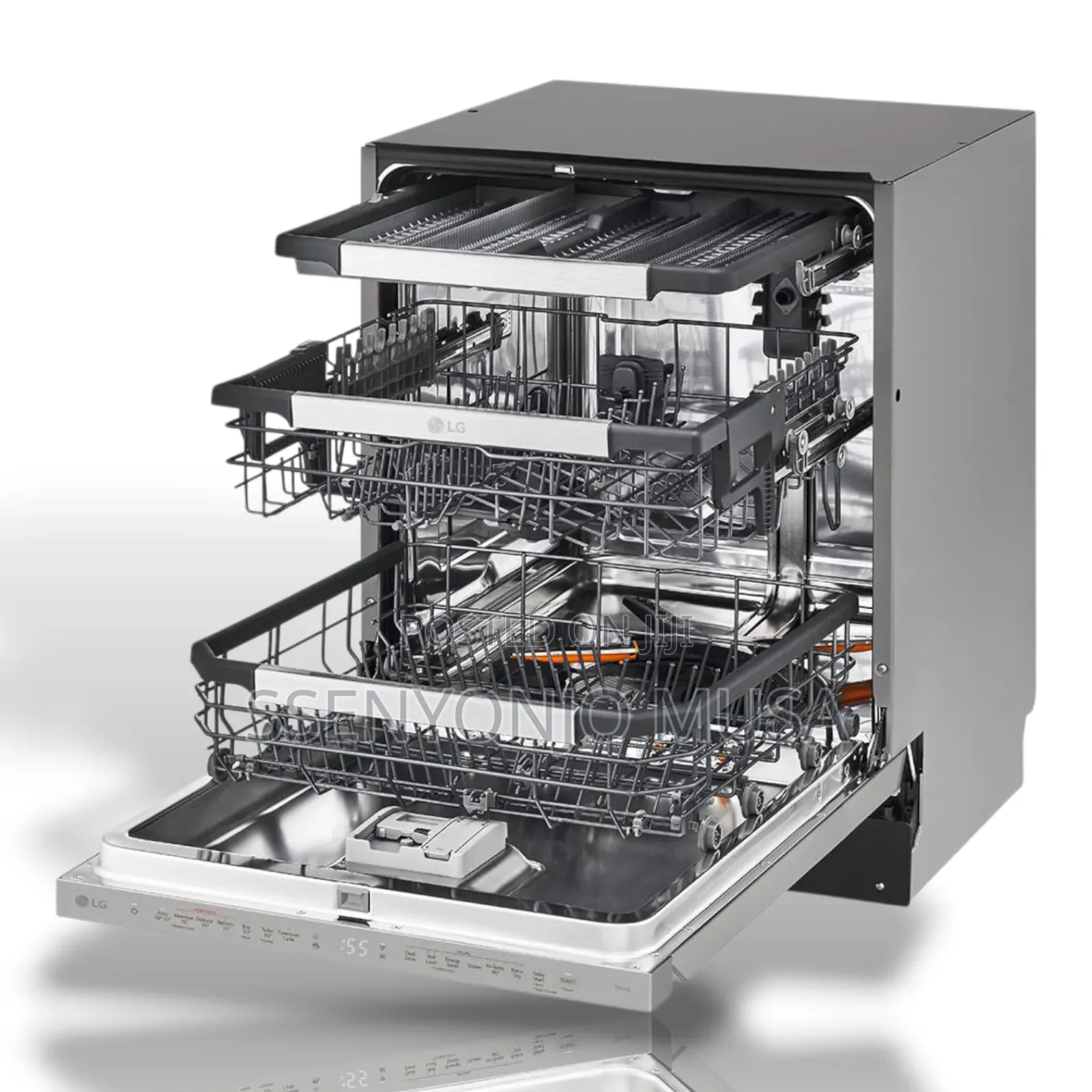 Lg Dishwasher 14 Place Dfc532fp - Setting Steam