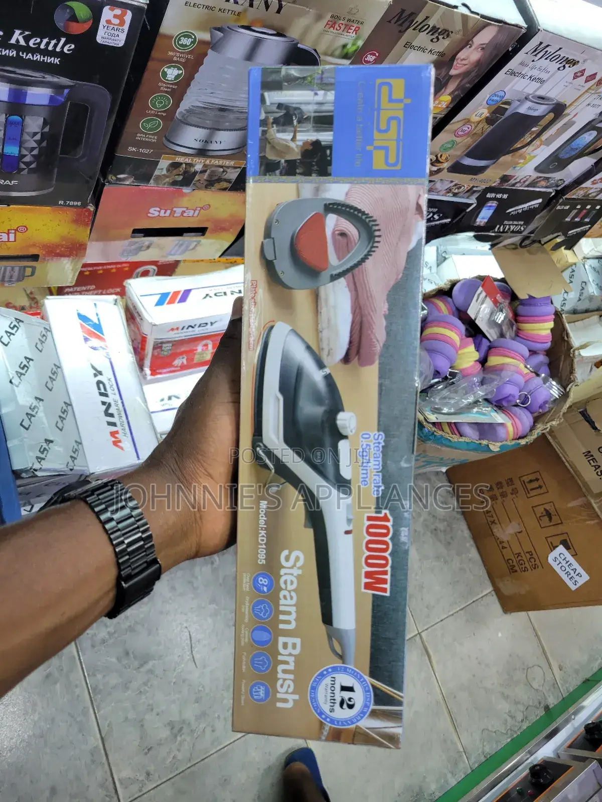 DSP Electric Steam Brush Iron