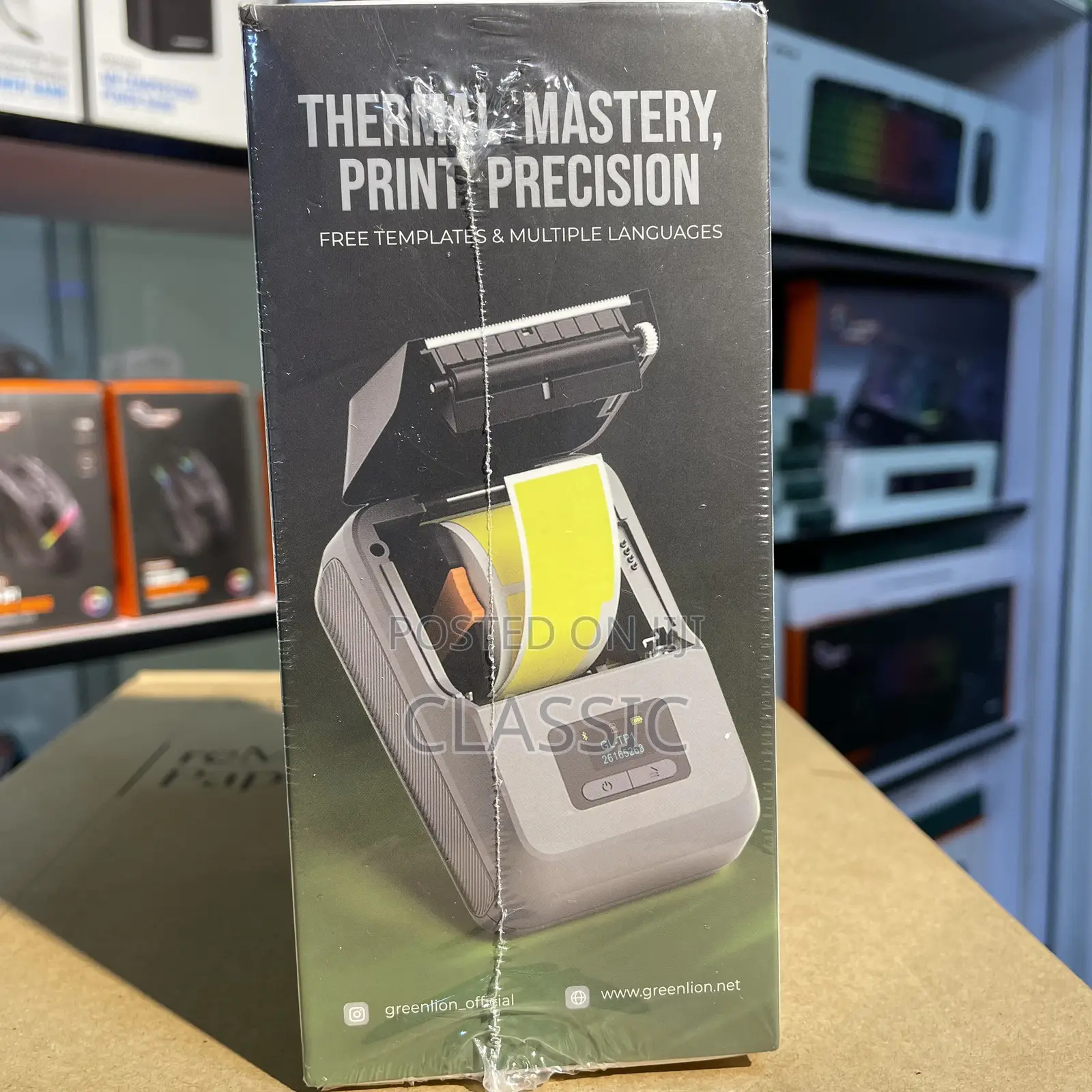 Green Lion Portable Thermal Label Printer