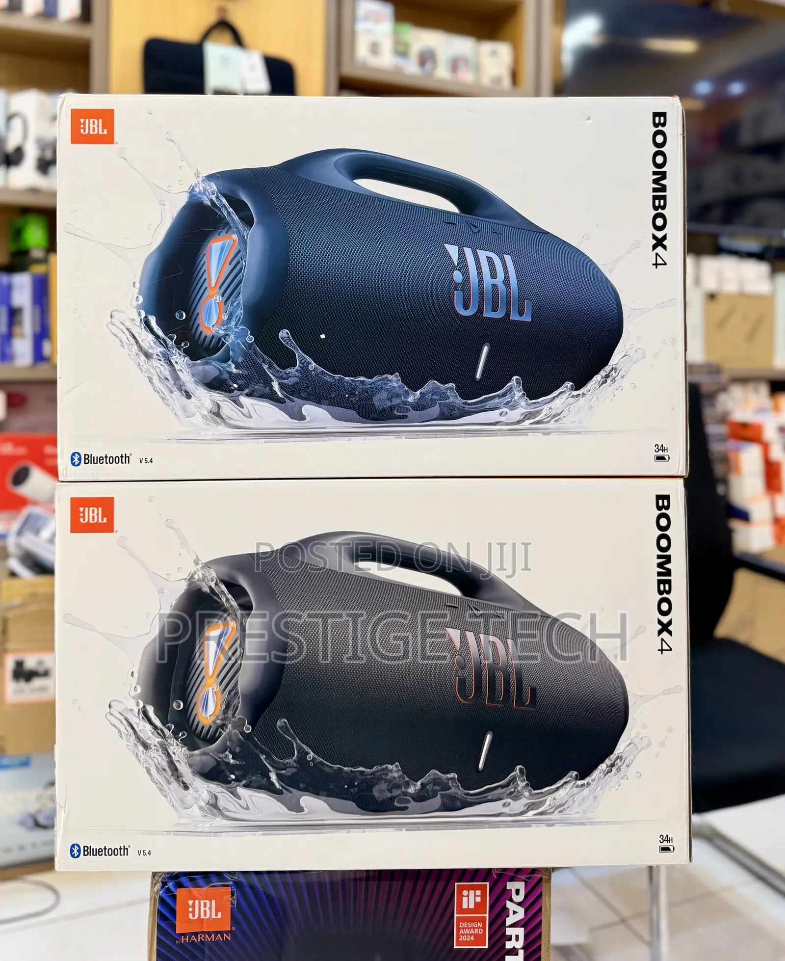 Jbl Boombox 4 Portable Waterproof Bluetooth Speaker 200w (Boom Box 4)