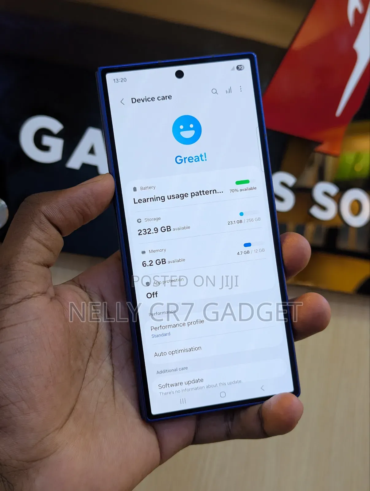 Samsung Galaxy Z Fold7 256 GB Blue