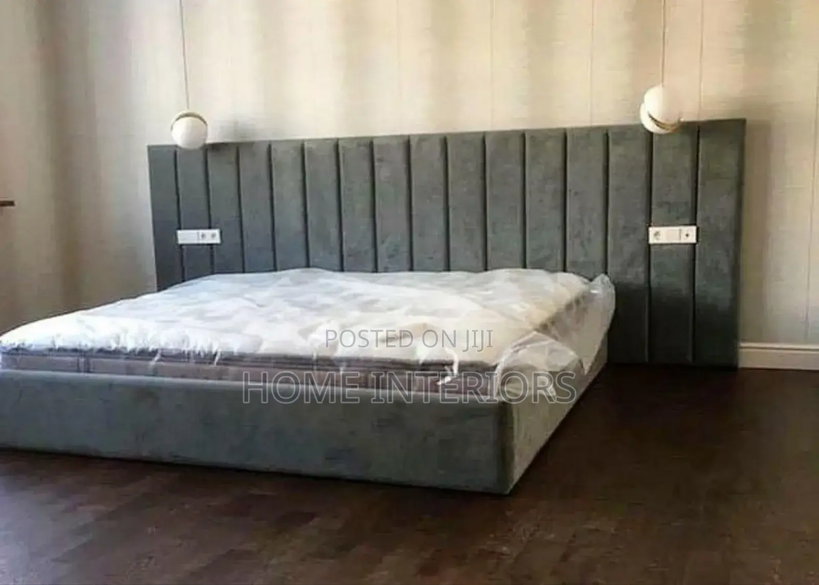 6 by 6 Bed With Charging Cable
