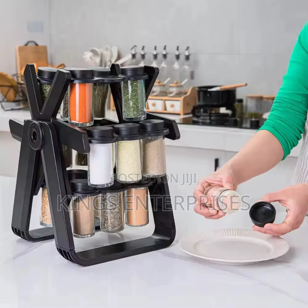 360 Rotating Spice Rack