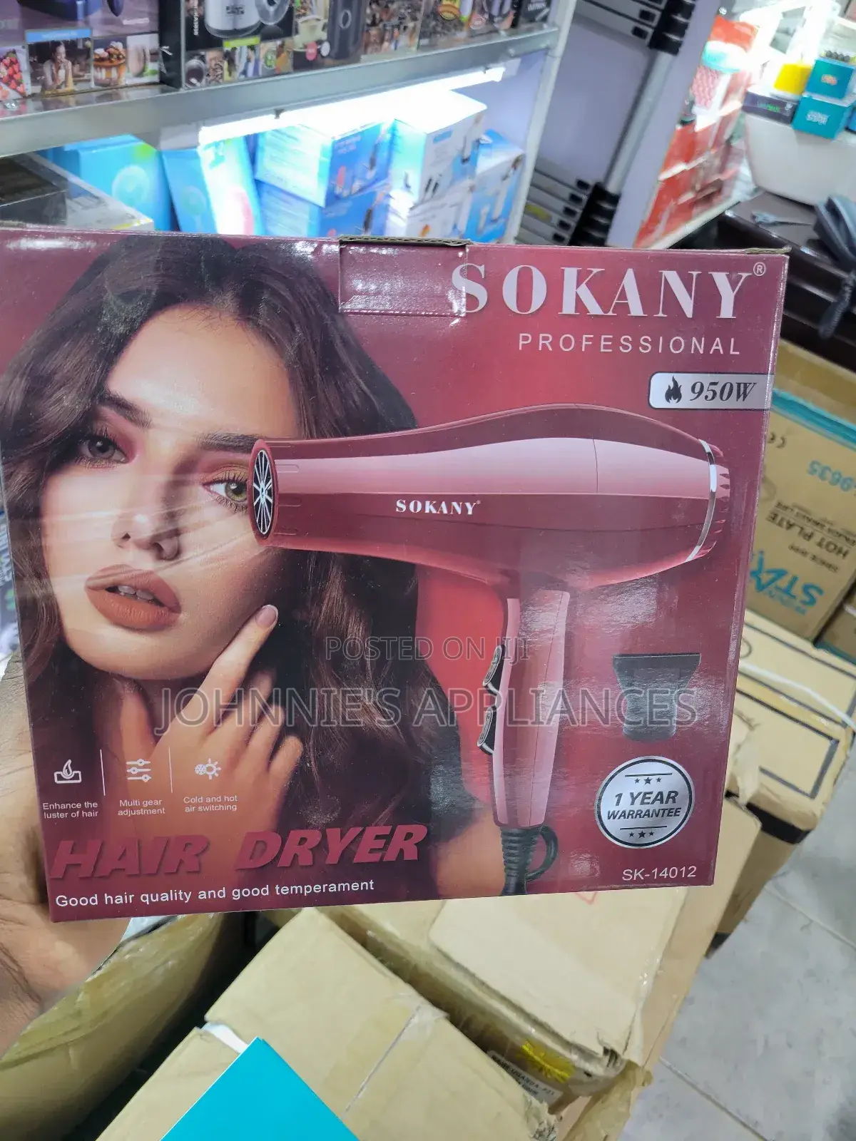 Sokany Professional Hair Dryer