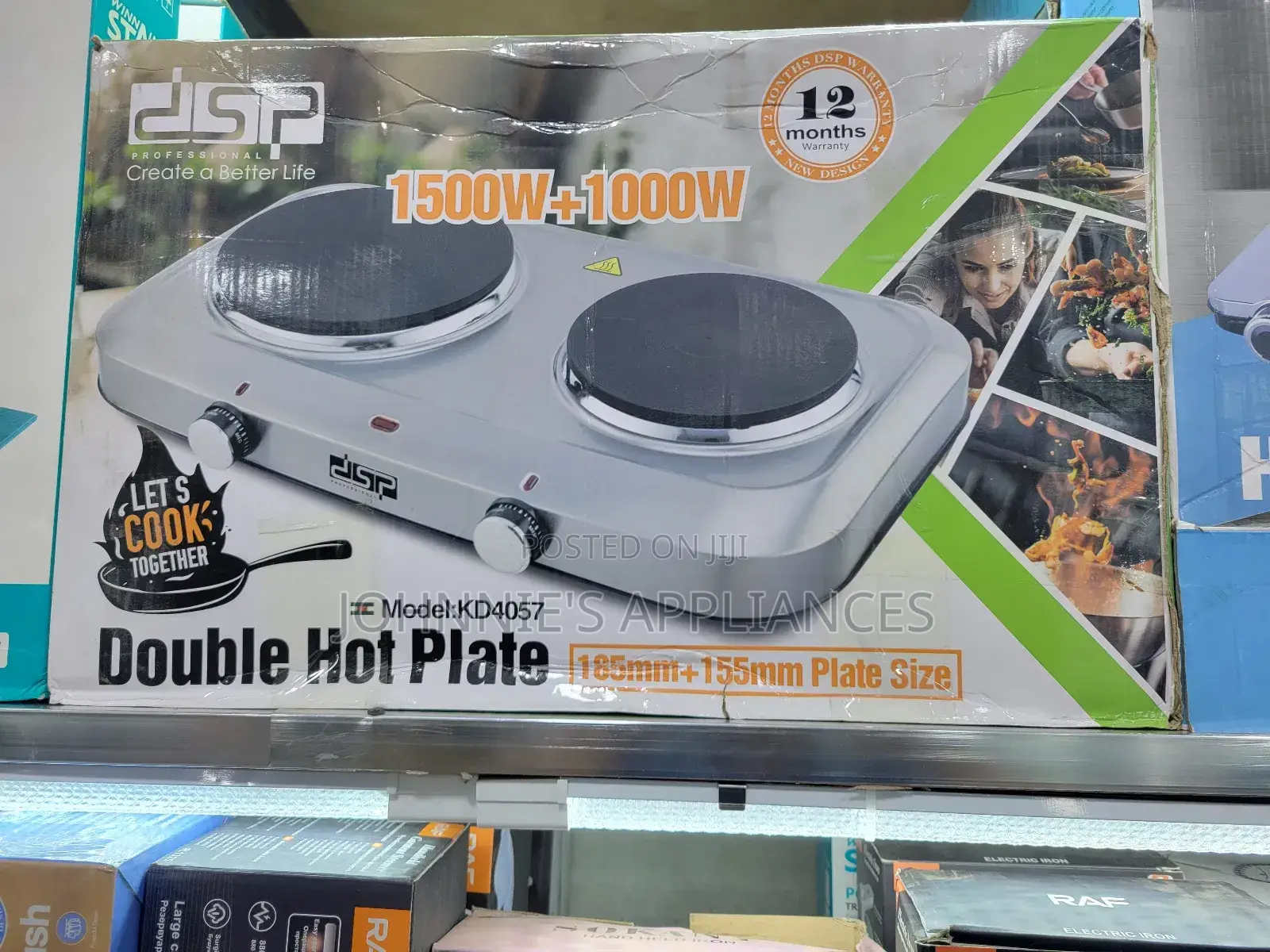 DSP Electric Double Hot Plate