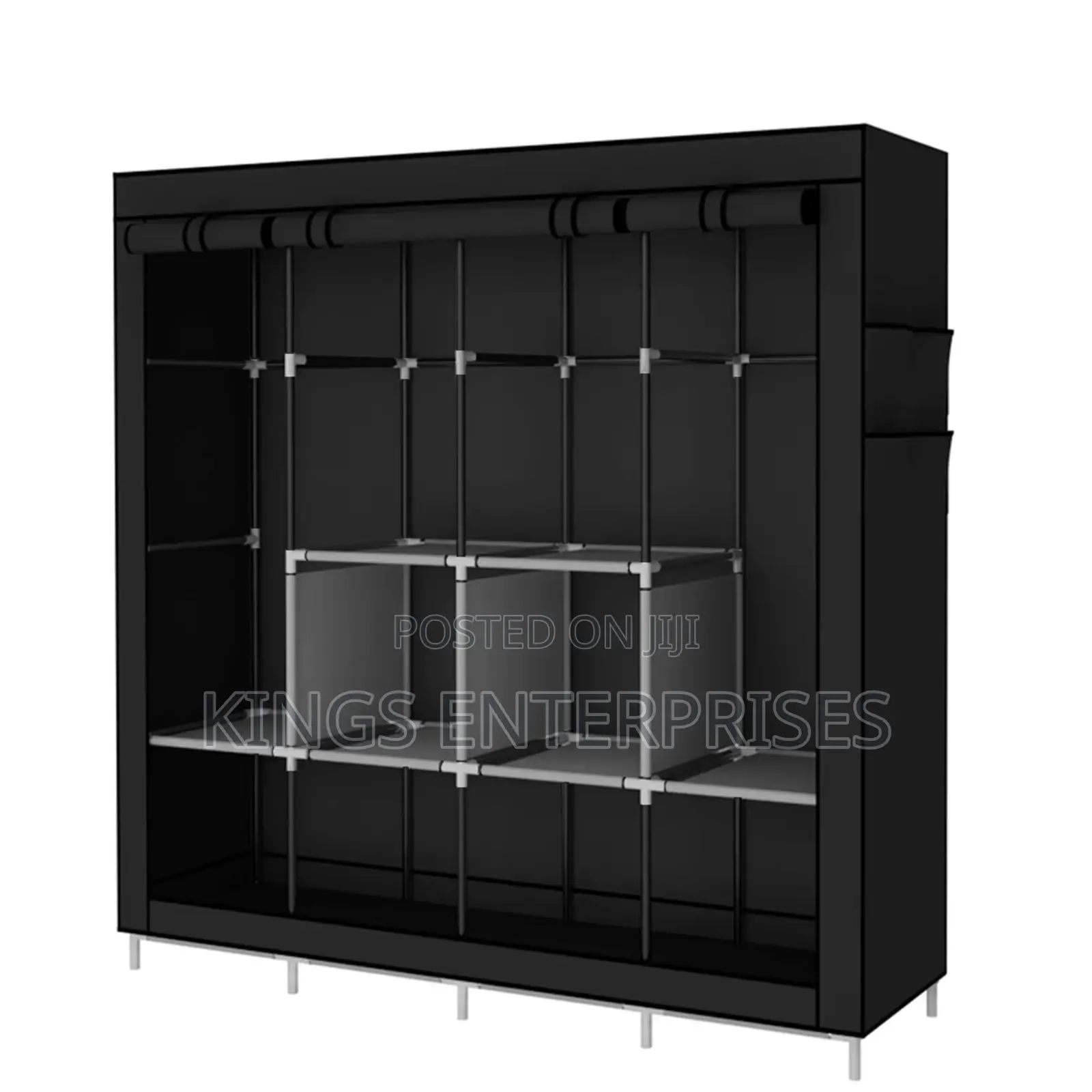 4-Column Portable Wardrobe