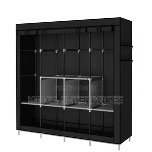 4-Column Portable Wardrobe