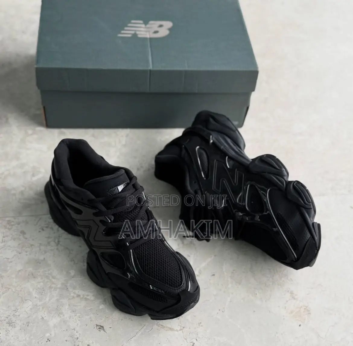 Classiv New Balance 9060 Cage Black Cat Sneakers in Stock